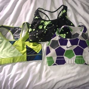 Nike Dri-fit bundle of 3 sports bras
